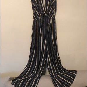 Stripped Jumpsuit